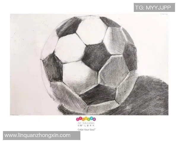 全身素描展现足球明星风采与激情的艺术创作之旅